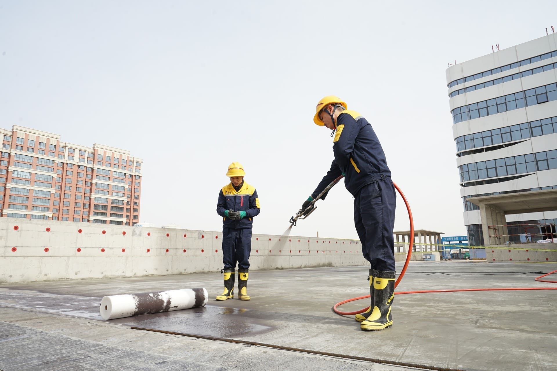 Rubberized elastomeric Waterproof Liquid Membrane Products.